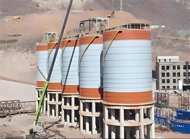 石阡高架钢板仓